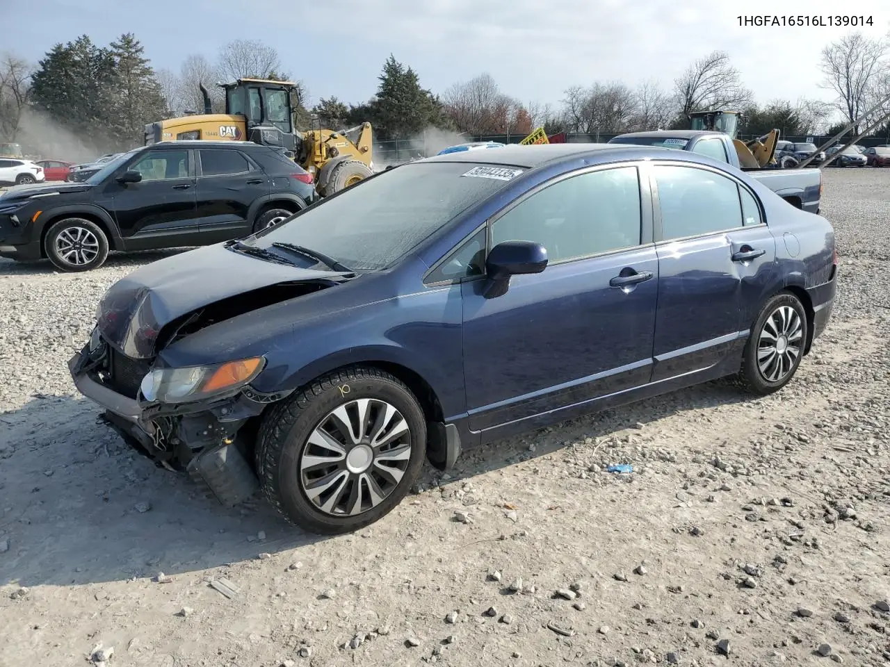 1HGFA16516L139014 2006 Honda Civic Lx