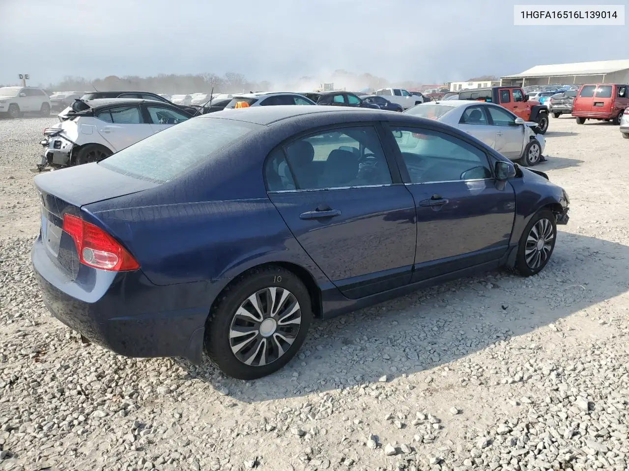 1HGFA16516L139014 2006 Honda Civic Lx