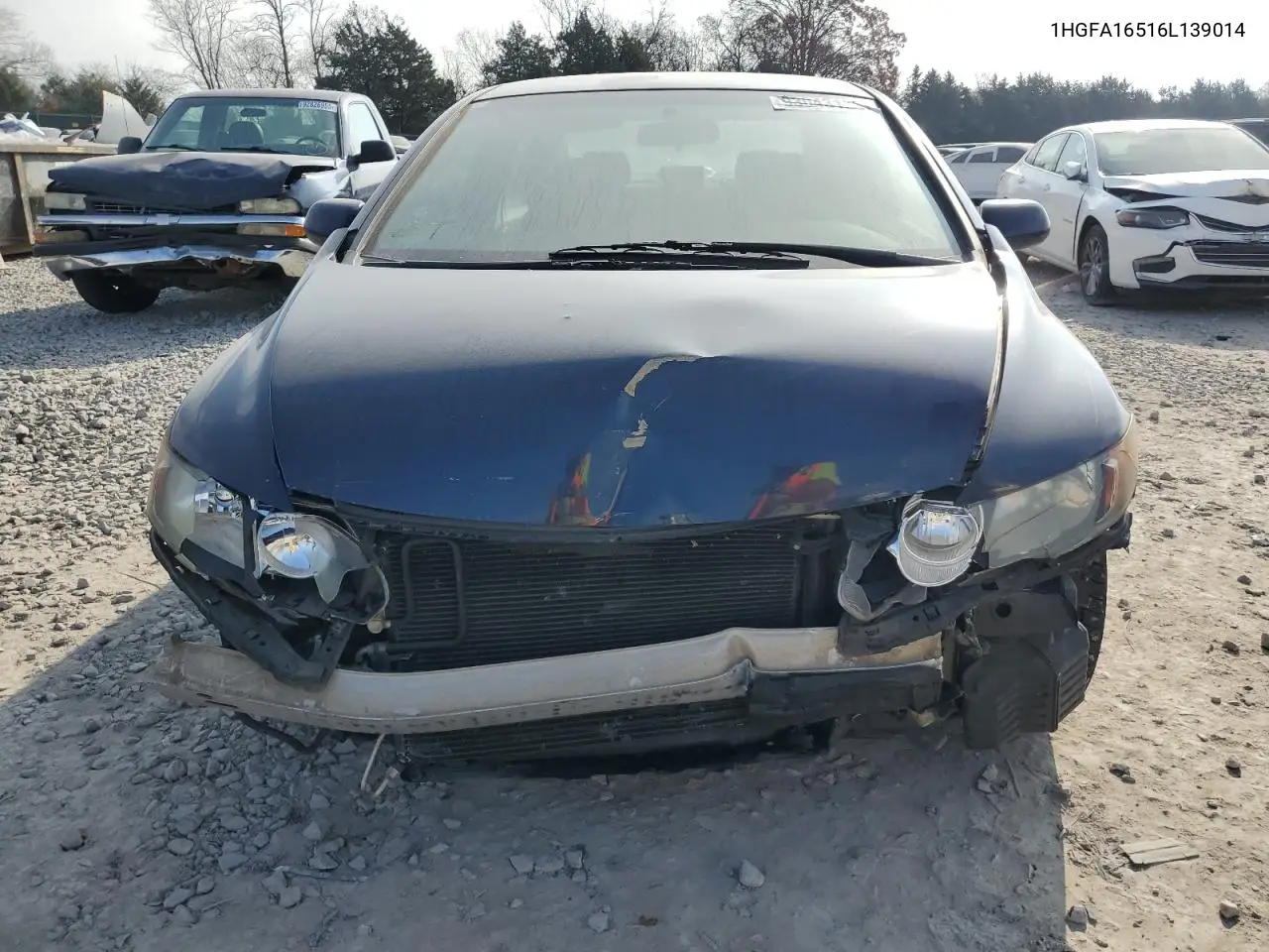 1HGFA16516L139014 2006 Honda Civic Lx