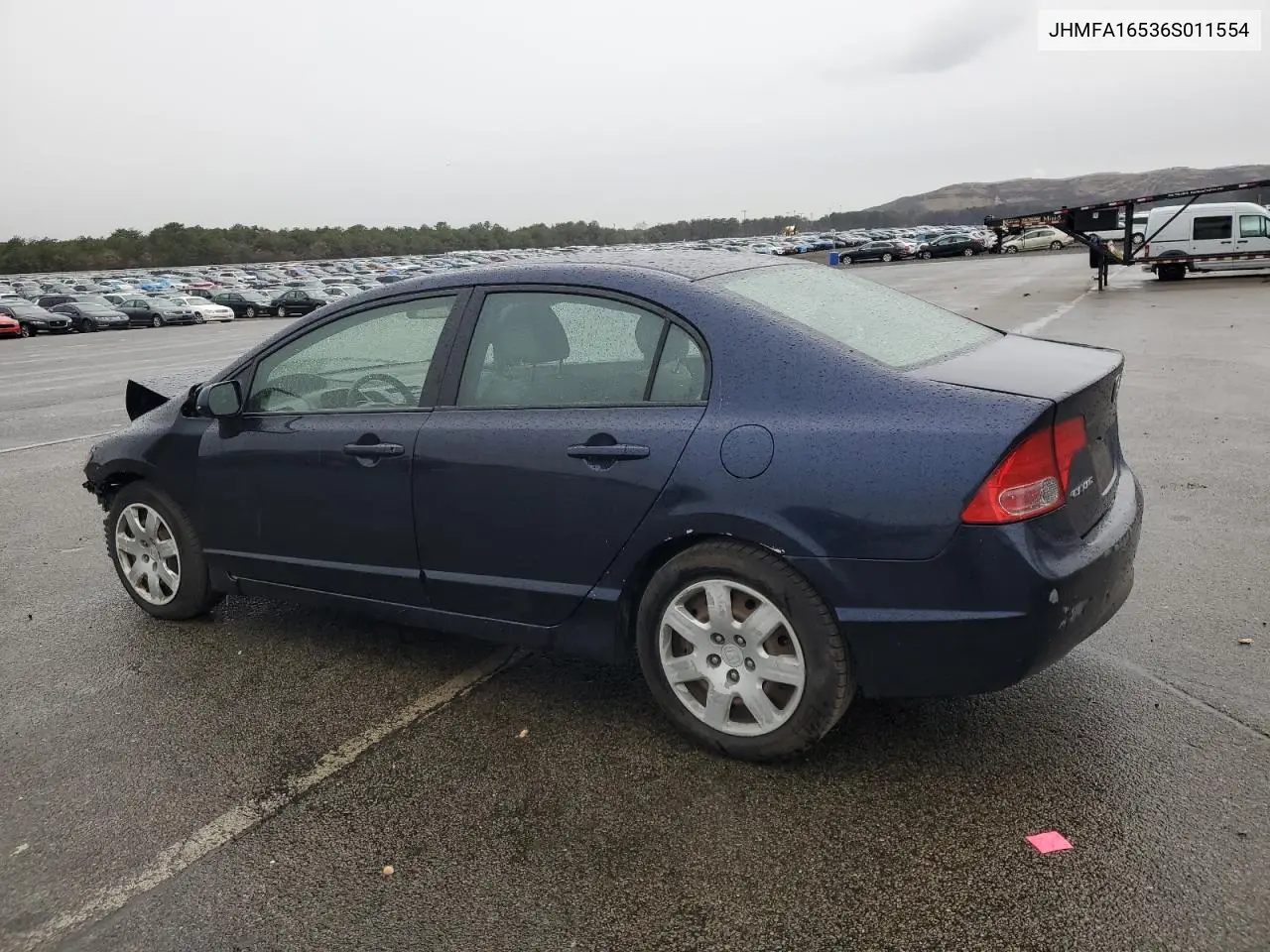 JHMFA16536S011554 2006 Honda Civic Lx