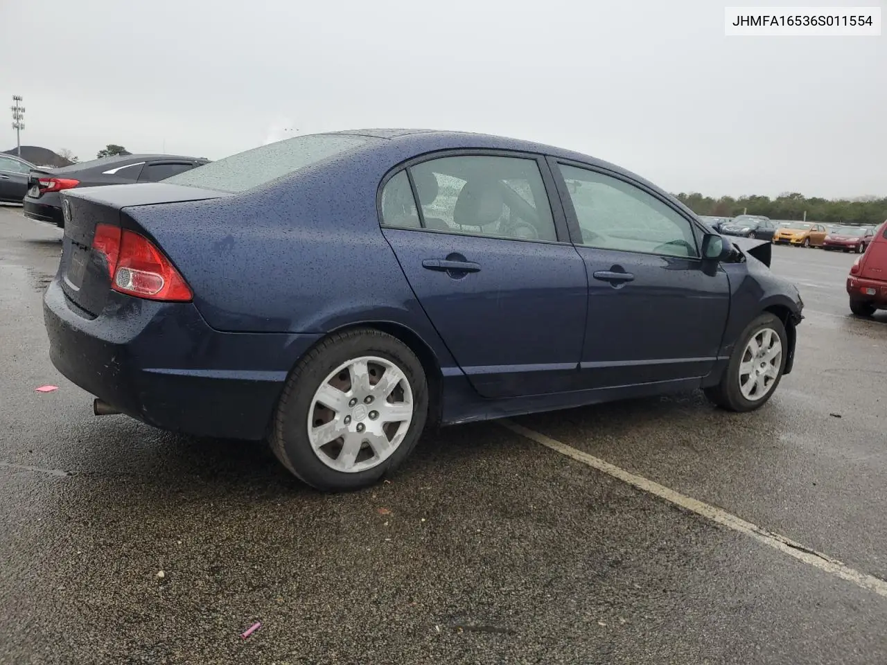 JHMFA16536S011554 2006 Honda Civic Lx