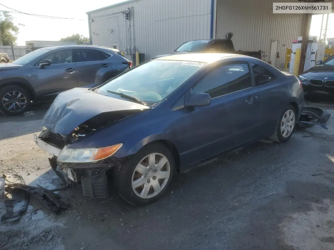 2HGFG126X6H561731 2006 Honda Civic Lx