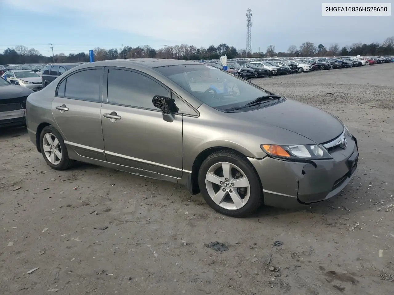 2HGFA16836H528650 2006 Honda Civic Ex