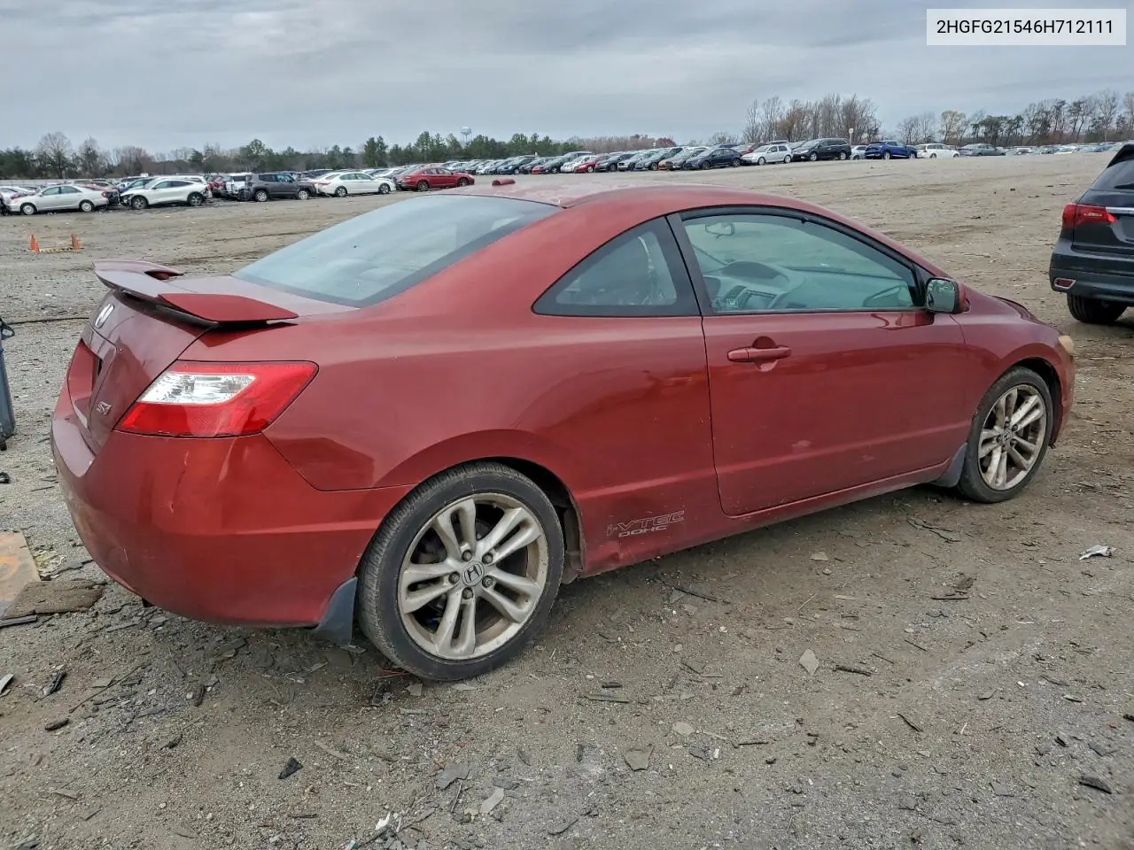 2HGFG21546H712111 2006 Honda Civic Si