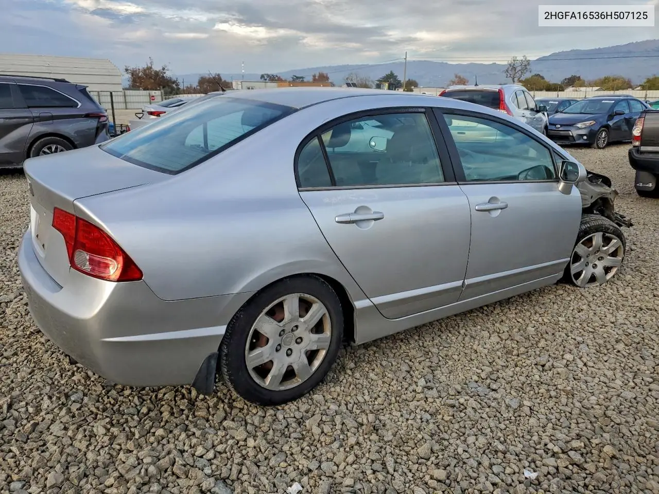 2HGFA16536H507125 2006 Honda Civic Lx