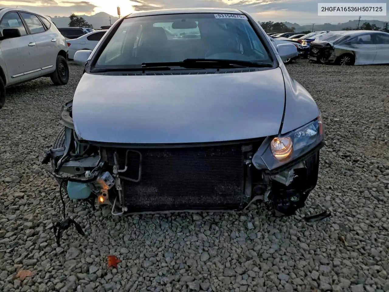 2HGFA16536H507125 2006 Honda Civic Lx