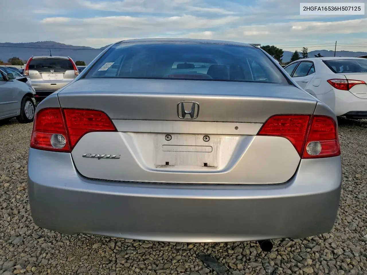 2HGFA16536H507125 2006 Honda Civic Lx