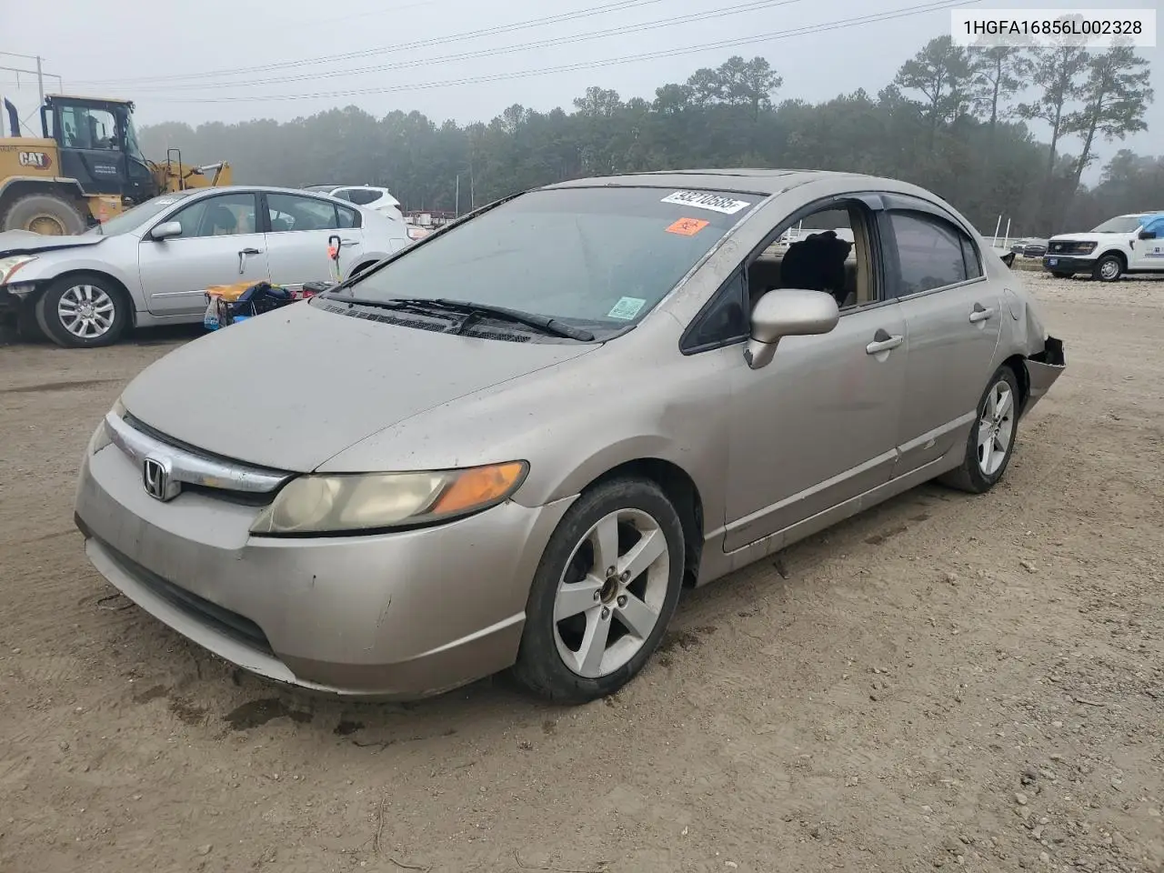 1HGFA16856L002328 2006 Honda Civic Ex