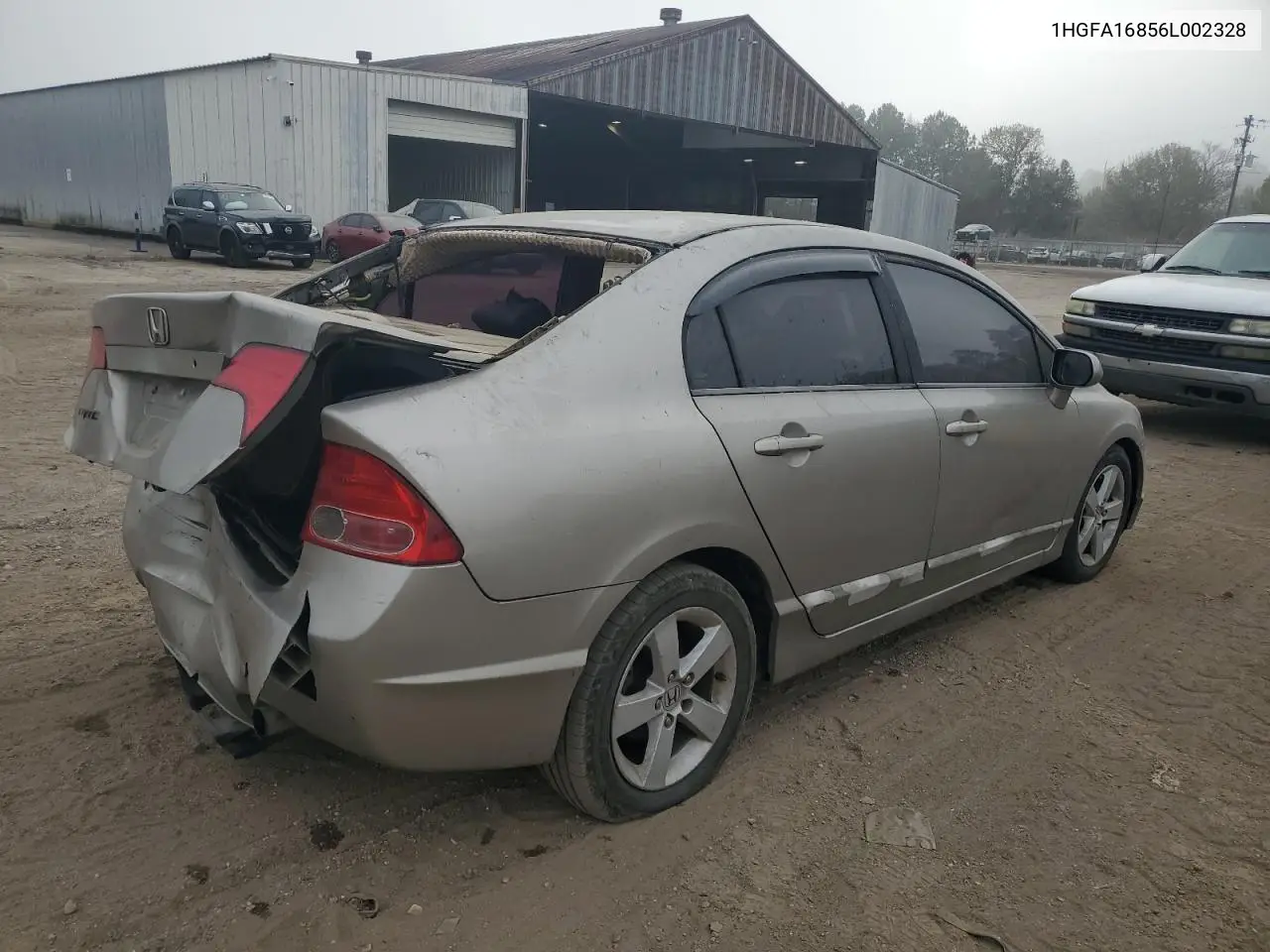 1HGFA16856L002328 2006 Honda Civic Ex