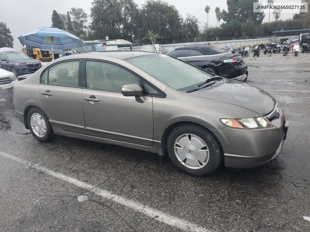 JHMFA36266S027135 2006 Honda Civic Hybrid