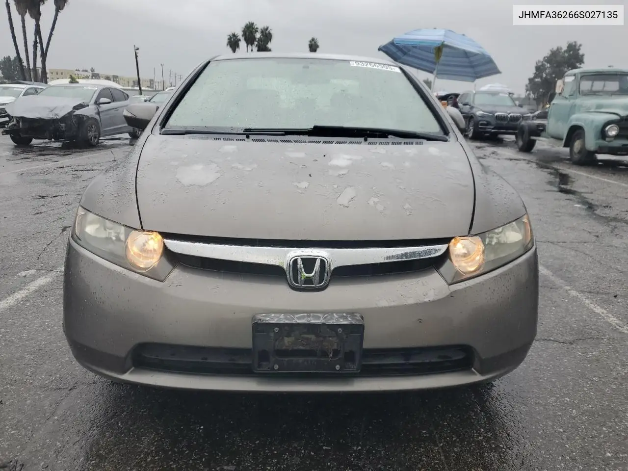 JHMFA36266S027135 2006 Honda Civic Hybrid