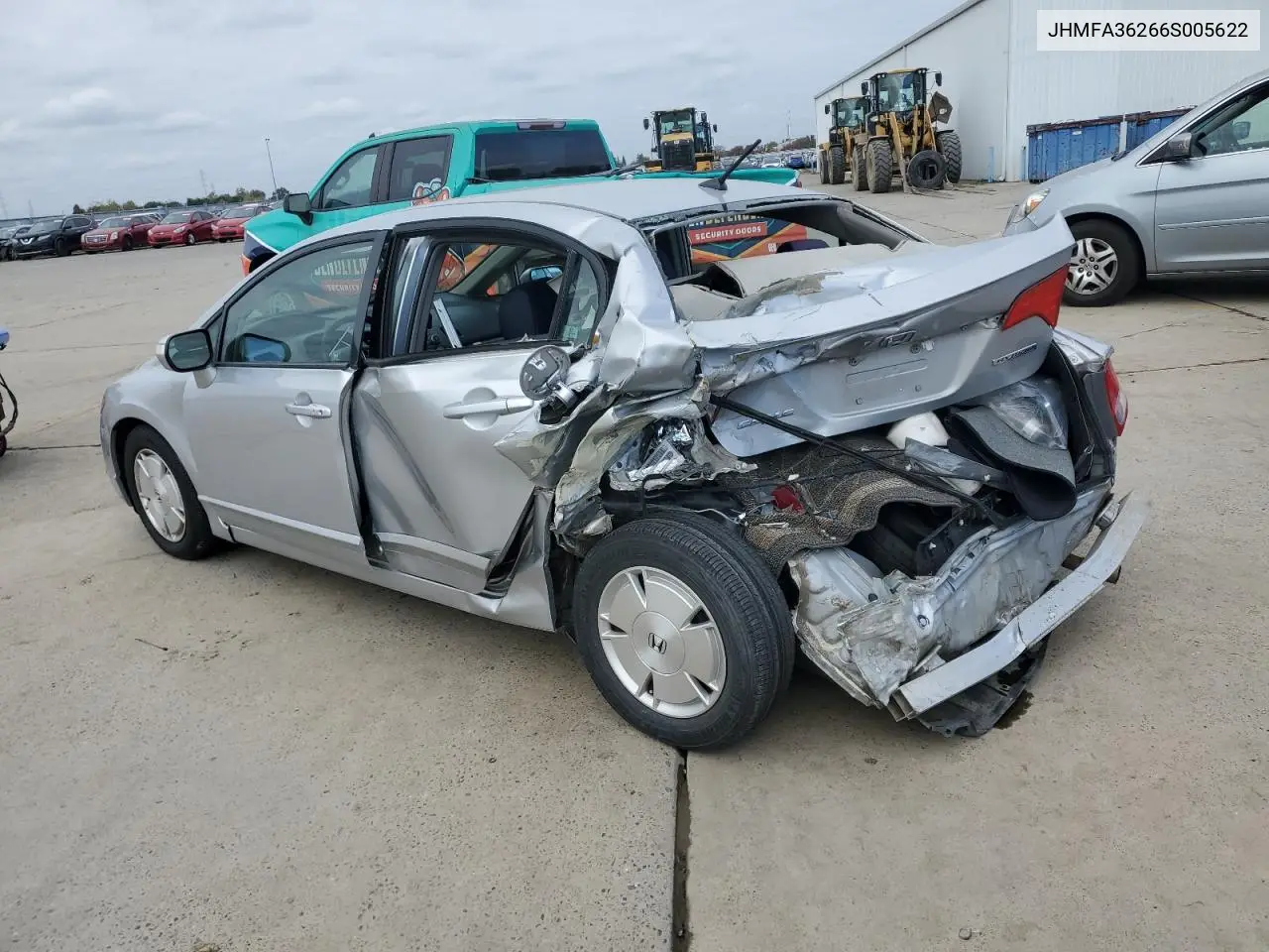 JHMFA36266S005622 2006 Honda Civic Hybrid