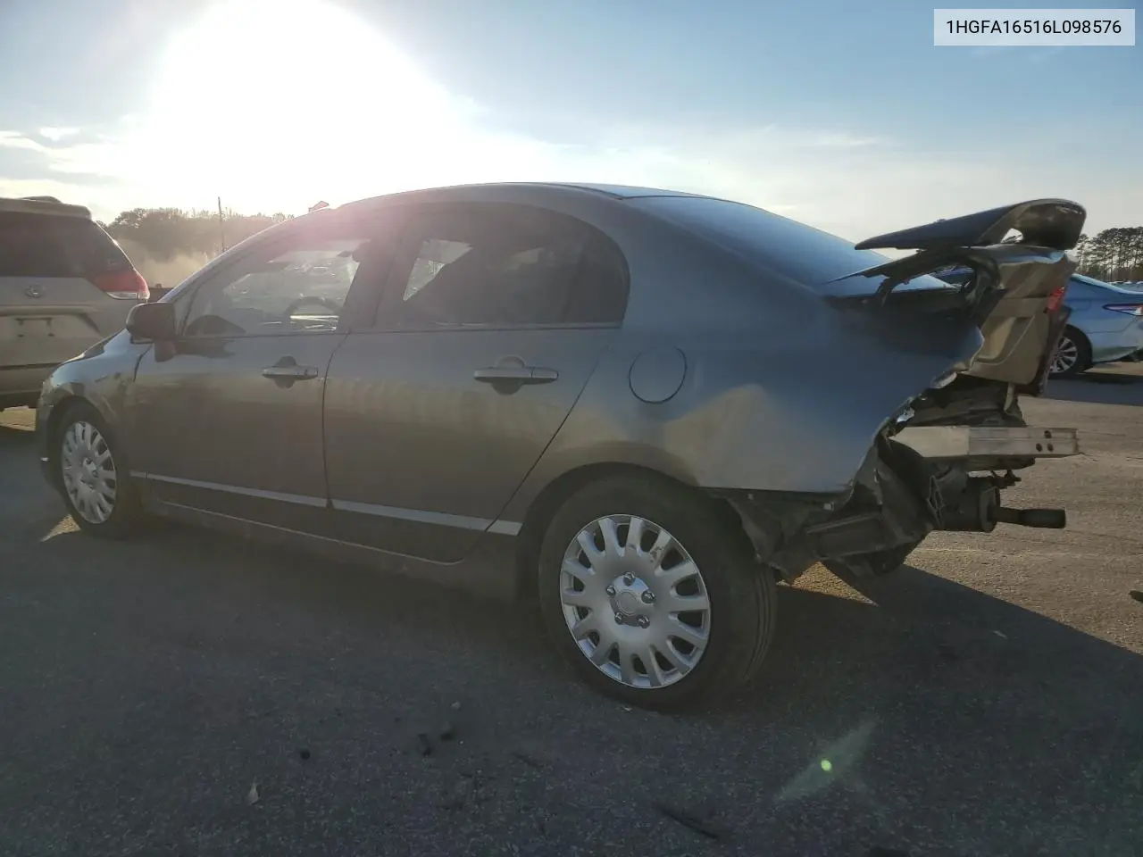 1HGFA16516L098576 2006 Honda Civic Lx