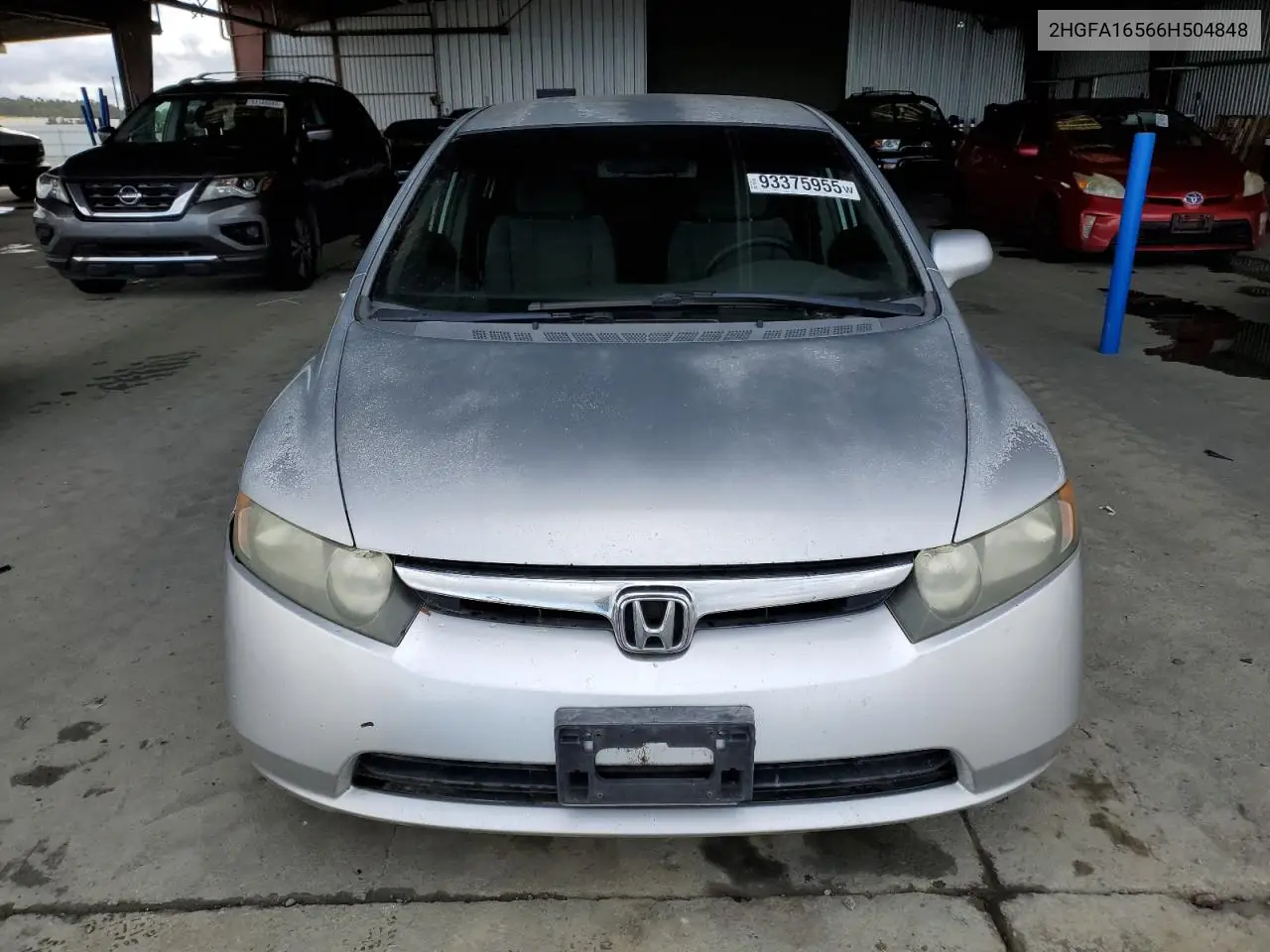 2HGFA16566H504848 2006 Honda Civic Lx
