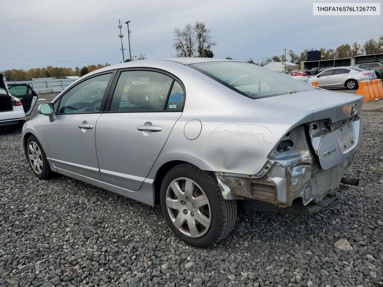 1HGFA16576L126770 2006 Honda Civic Lx