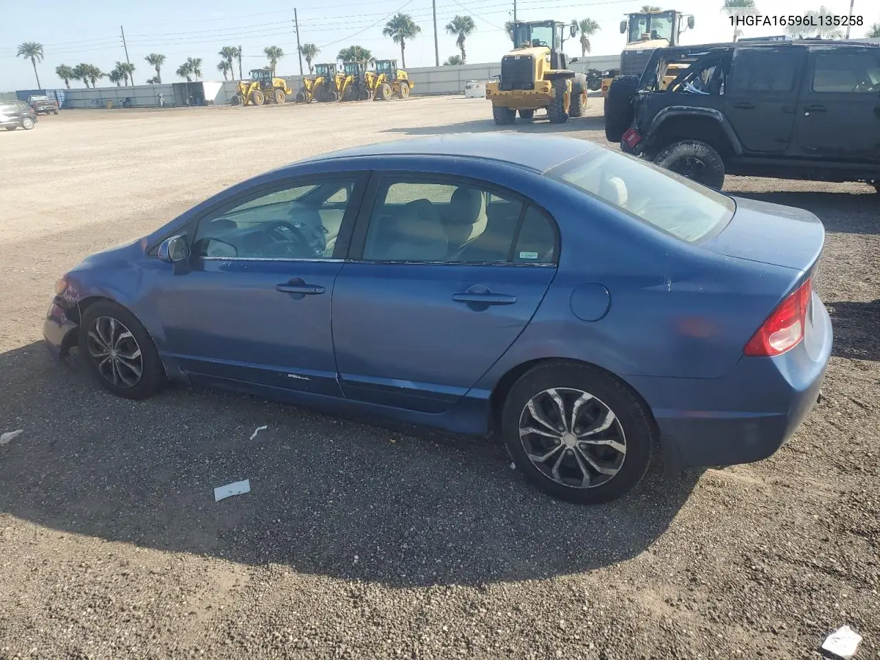 1HGFA16596L135258 2006 Honda Civic Lx