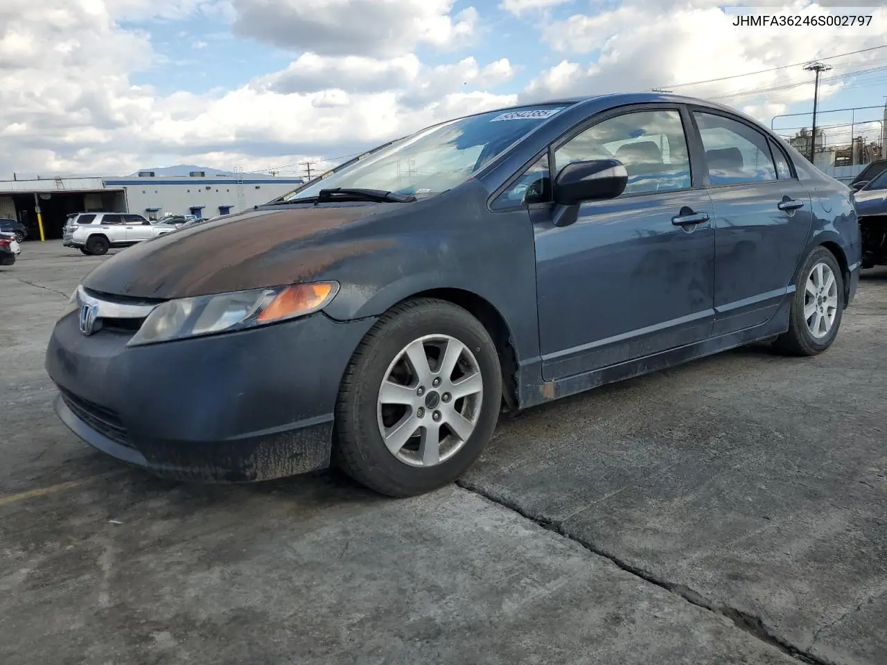 JHMFA36246S002797 2006 Honda Civic Hybrid