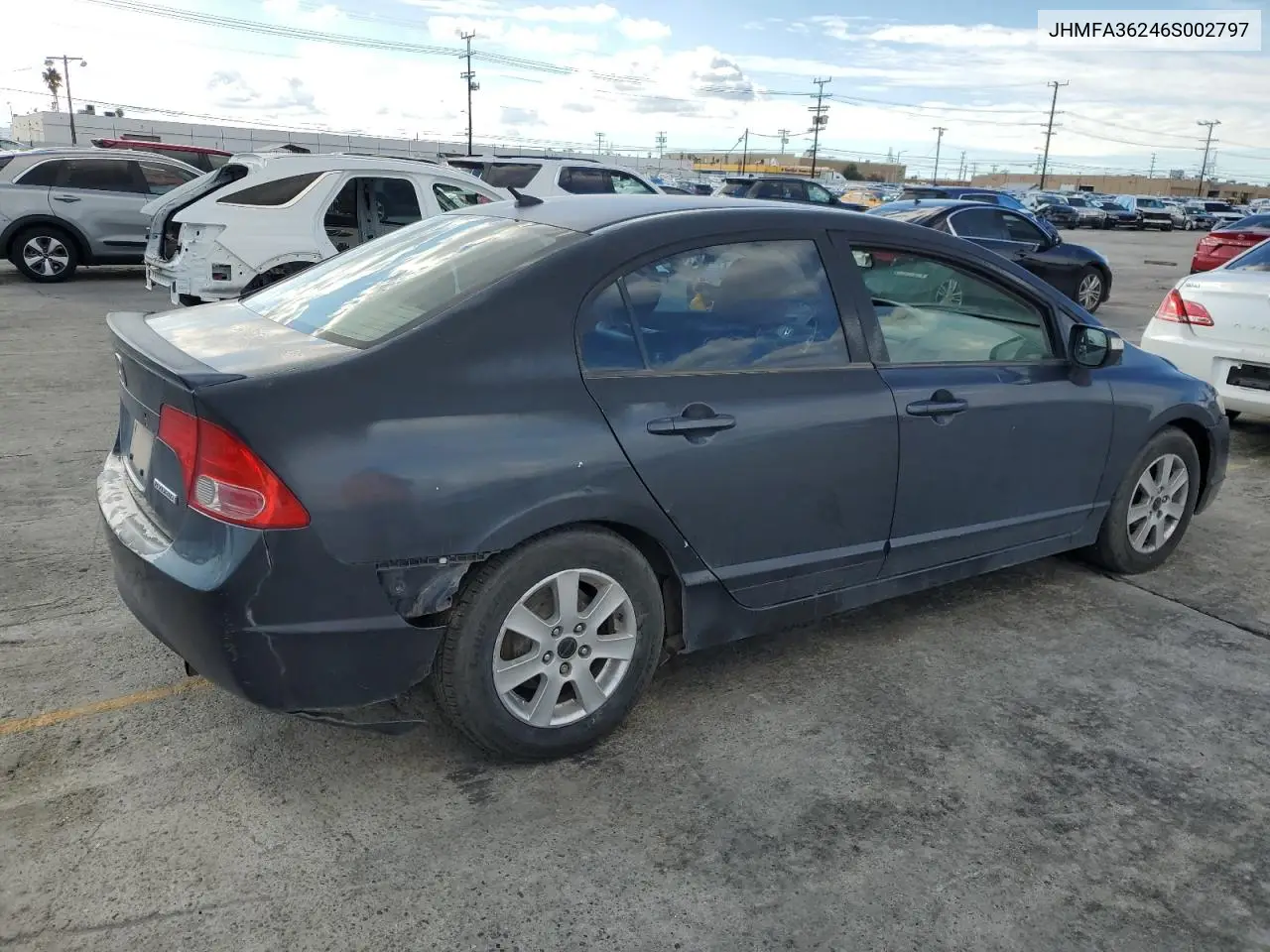 JHMFA36246S002797 2006 Honda Civic Hybrid