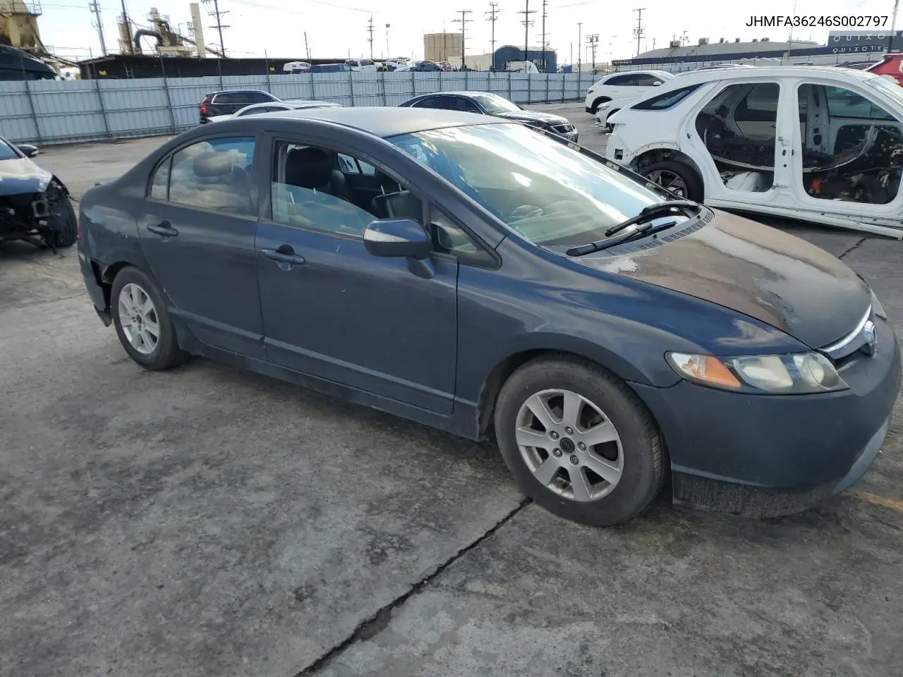JHMFA36246S002797 2006 Honda Civic Hybrid