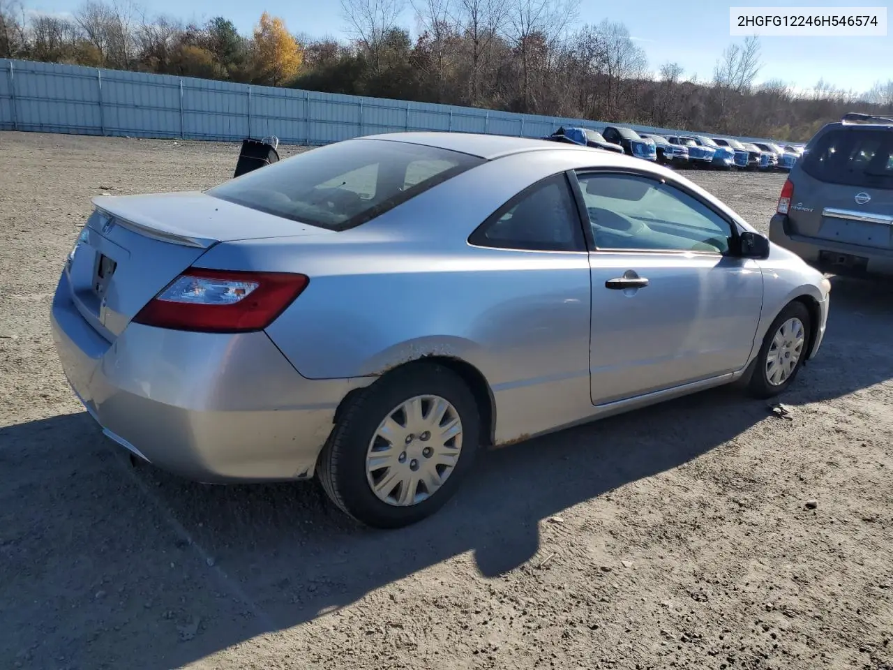 2HGFG12246H546574 2006 Honda Civic Dx