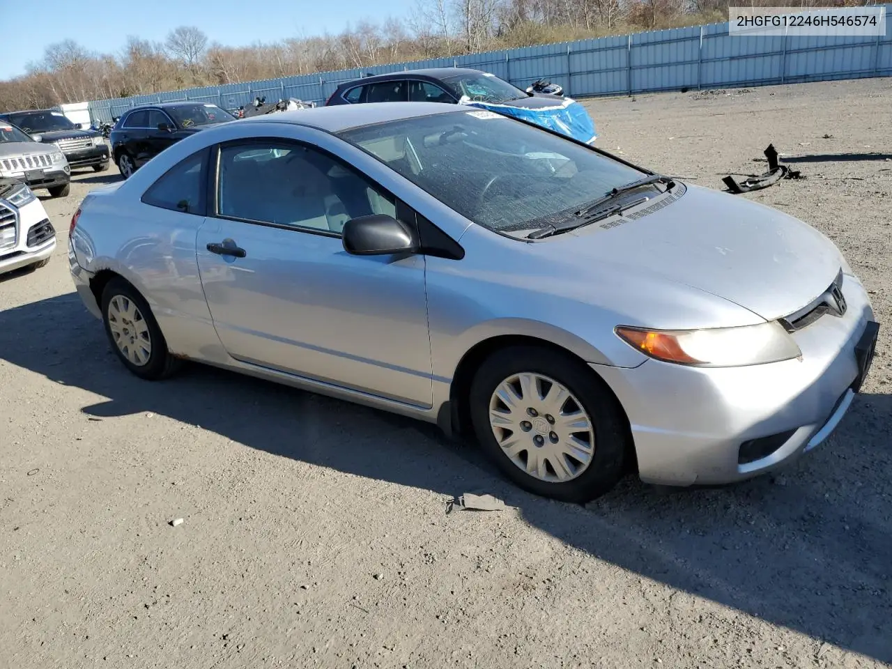 2HGFG12246H546574 2006 Honda Civic Dx