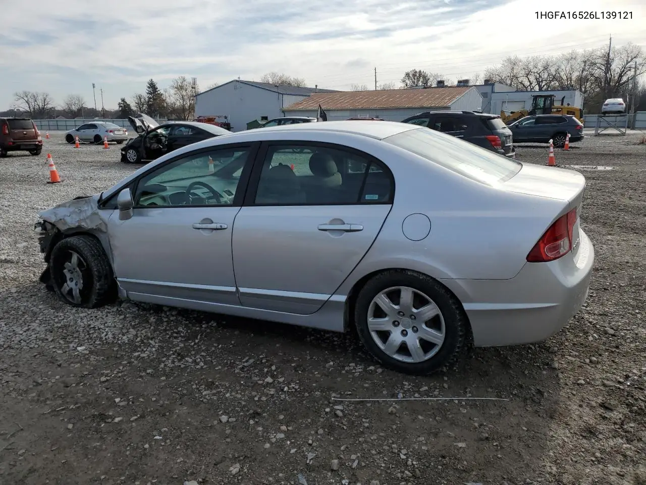 1HGFA16526L139121 2006 Honda Civic Lx