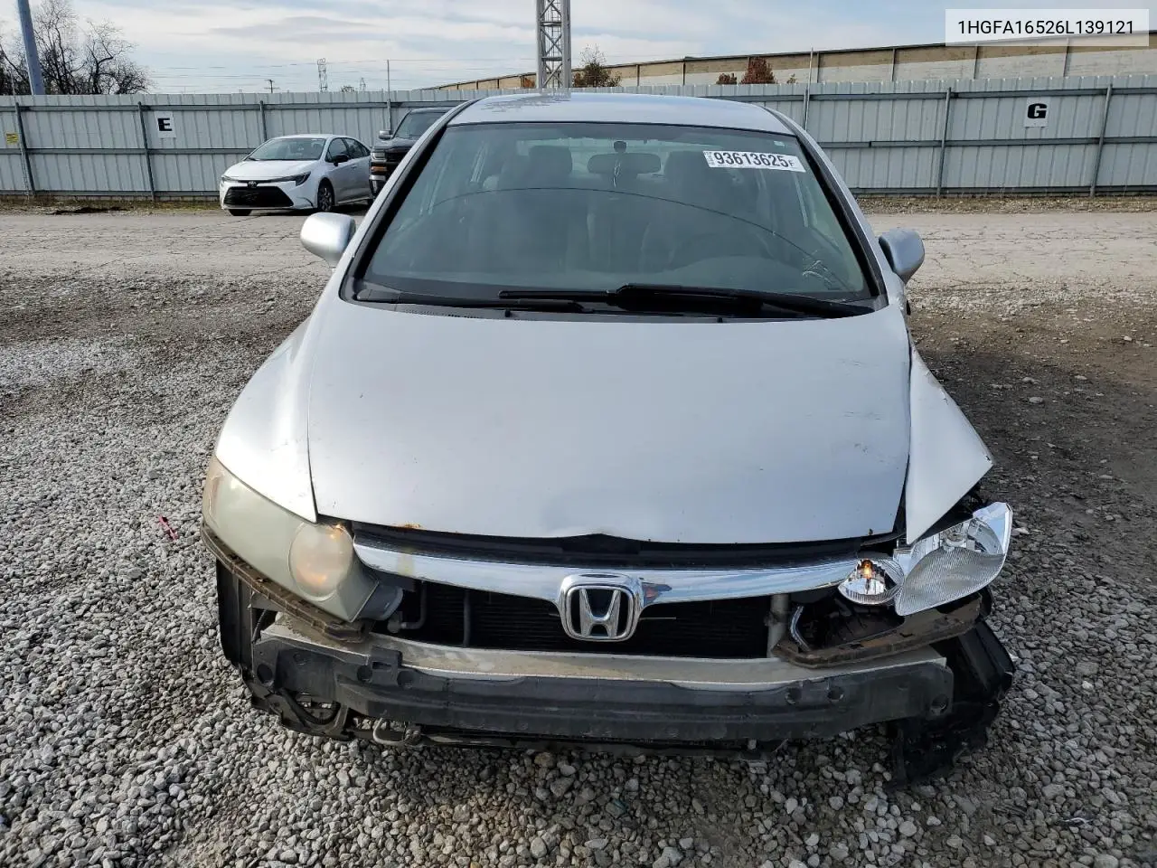1HGFA16526L139121 2006 Honda Civic Lx