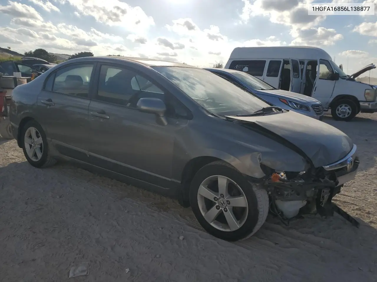 1HGFA16856L138877 2006 Honda Civic Ex