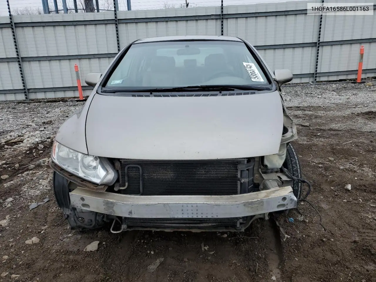 1HGFA16586L001163 2006 Honda Civic Lx