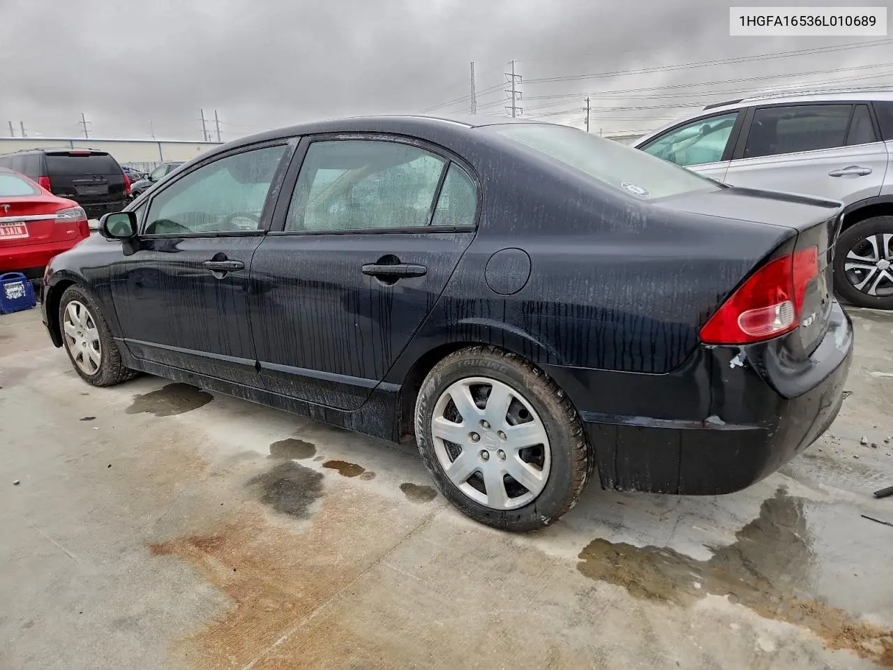 1HGFA16536L010689 2006 Honda Civic Lx