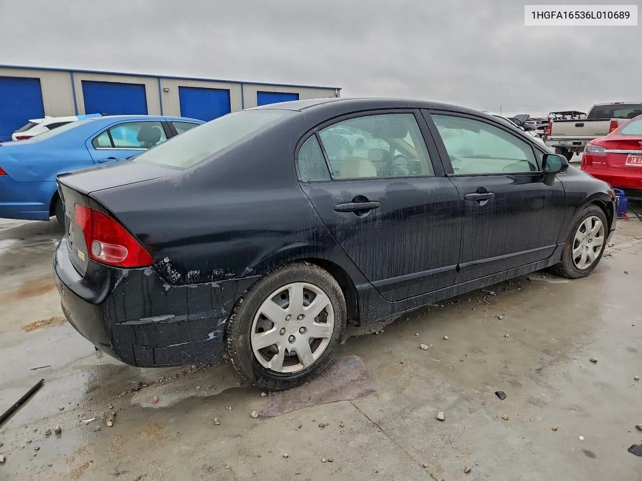 1HGFA16536L010689 2006 Honda Civic Lx