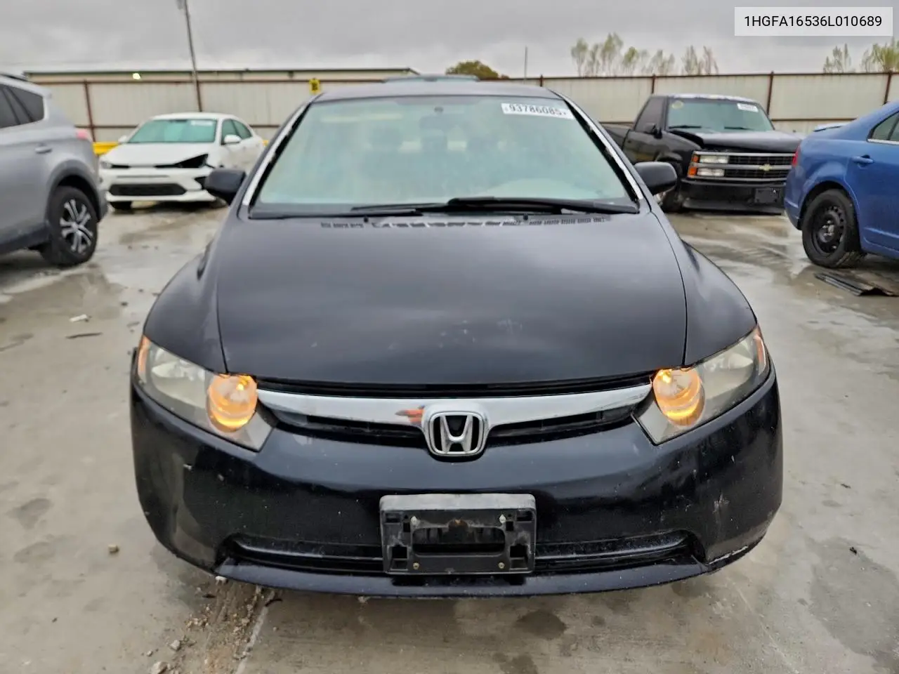 1HGFA16536L010689 2006 Honda Civic Lx