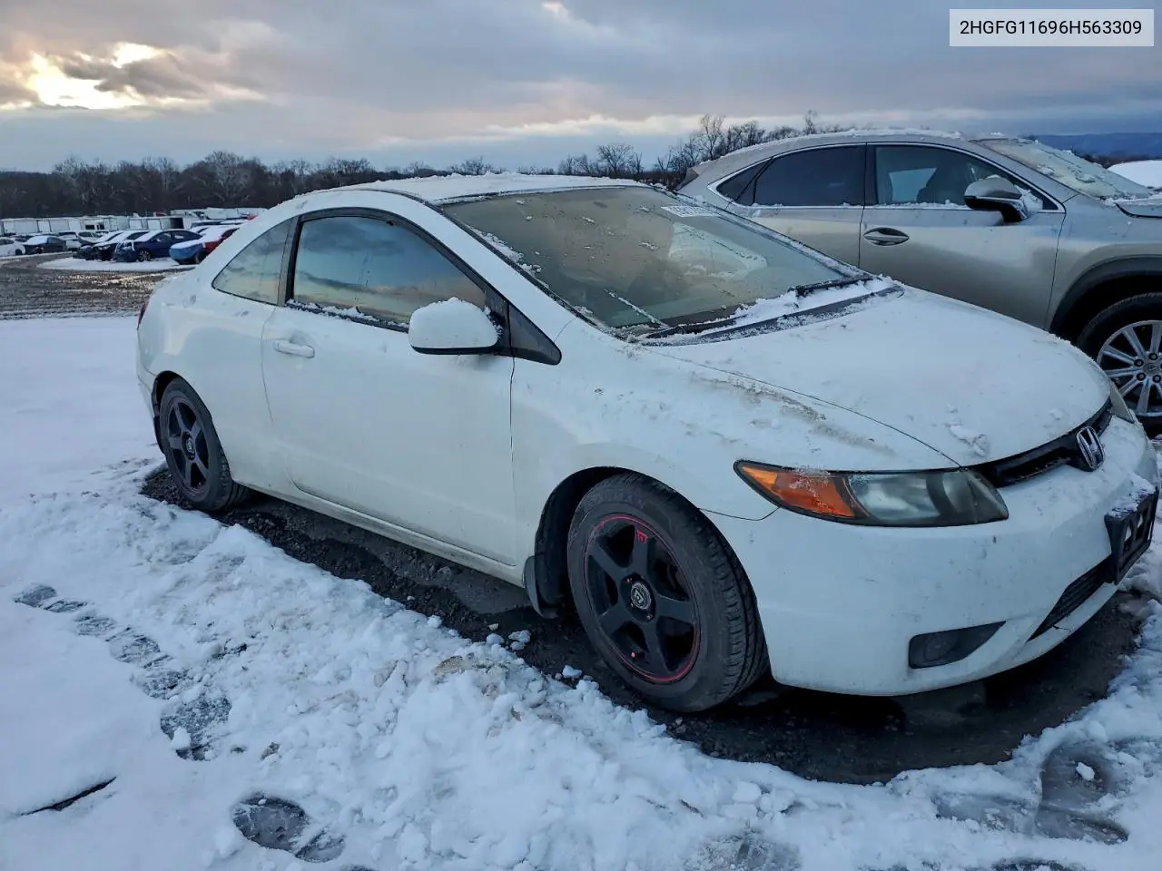 2HGFG11696H563309 2006 Honda Civic Lx