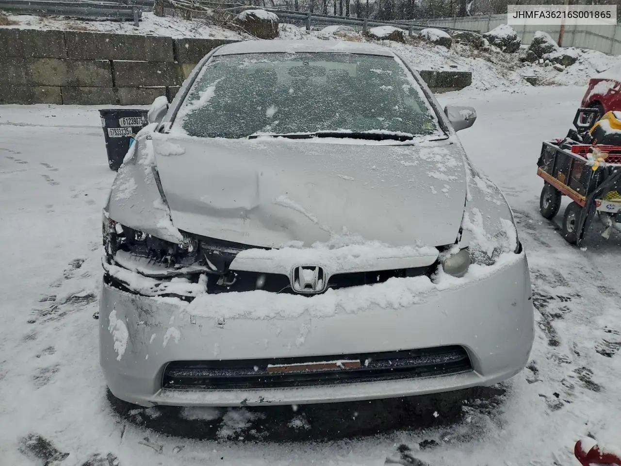JHMFA36216S001865 2006 Honda Civic Hybrid