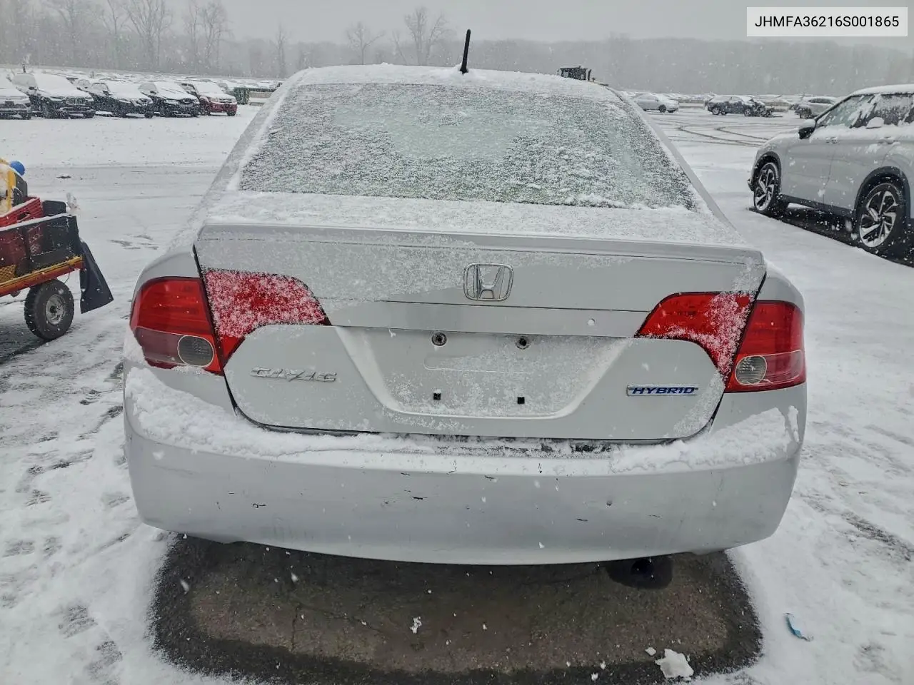 JHMFA36216S001865 2006 Honda Civic Hybrid