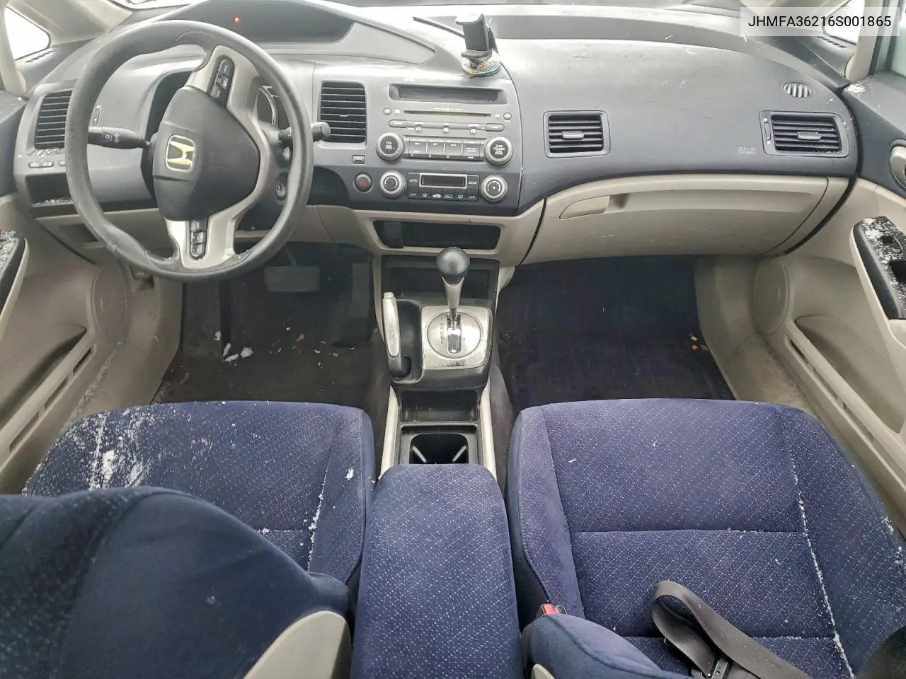 JHMFA36216S001865 2006 Honda Civic Hybrid