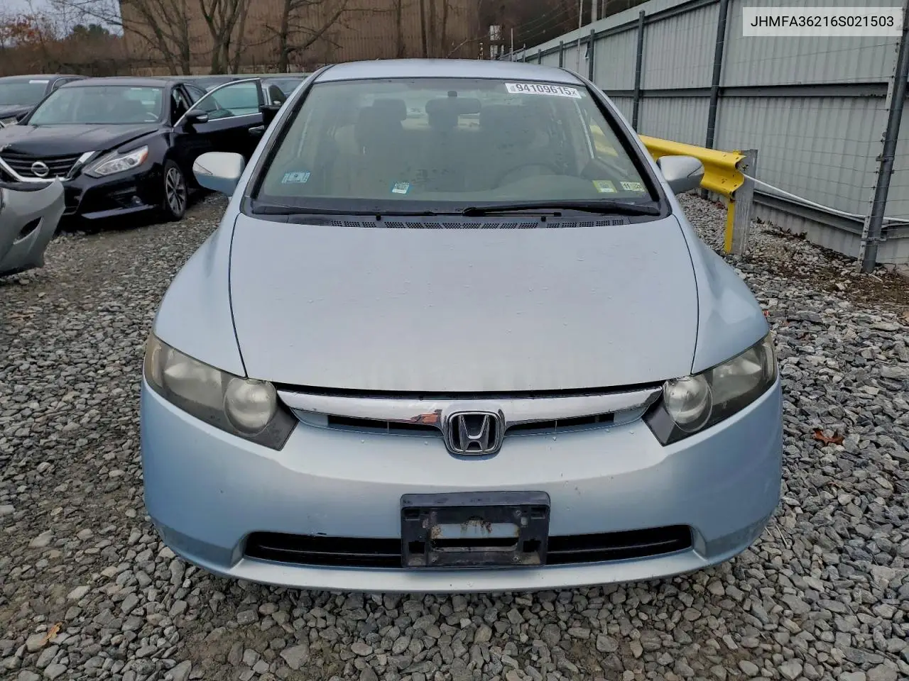 JHMFA36216S021503 2006 Honda Civic Hybrid
