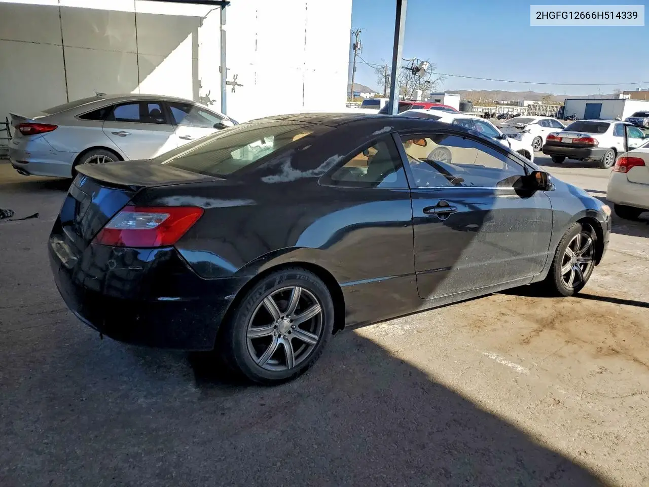 2HGFG12666H514339 2006 Honda Civic Lx