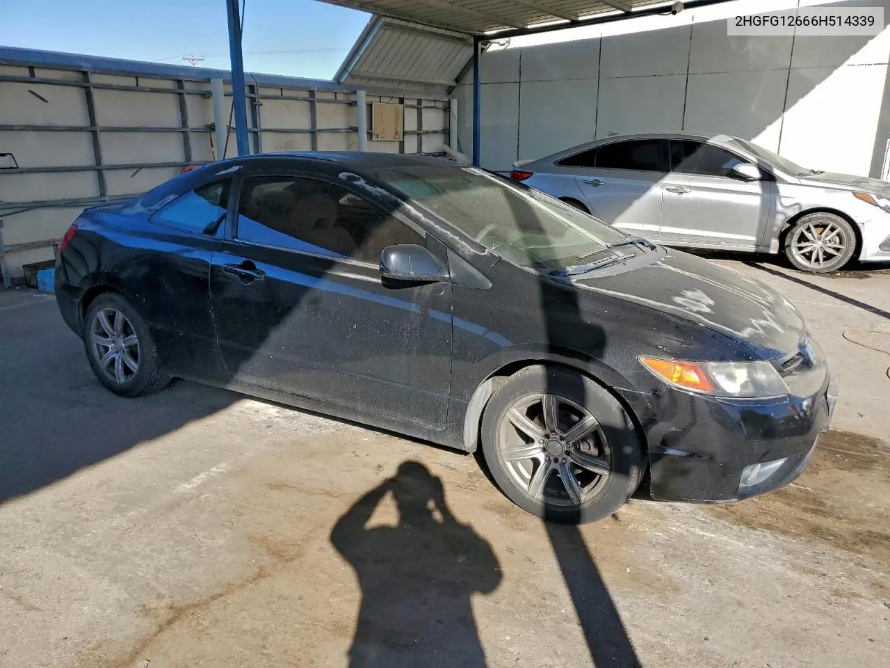 2HGFG12666H514339 2006 Honda Civic Lx