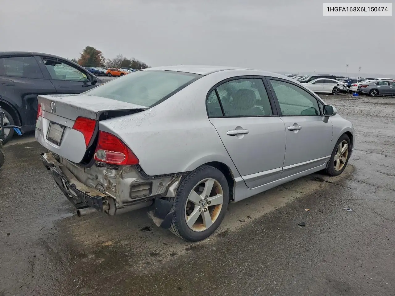 1HGFA168X6L150474 2006 Honda Civic Ex