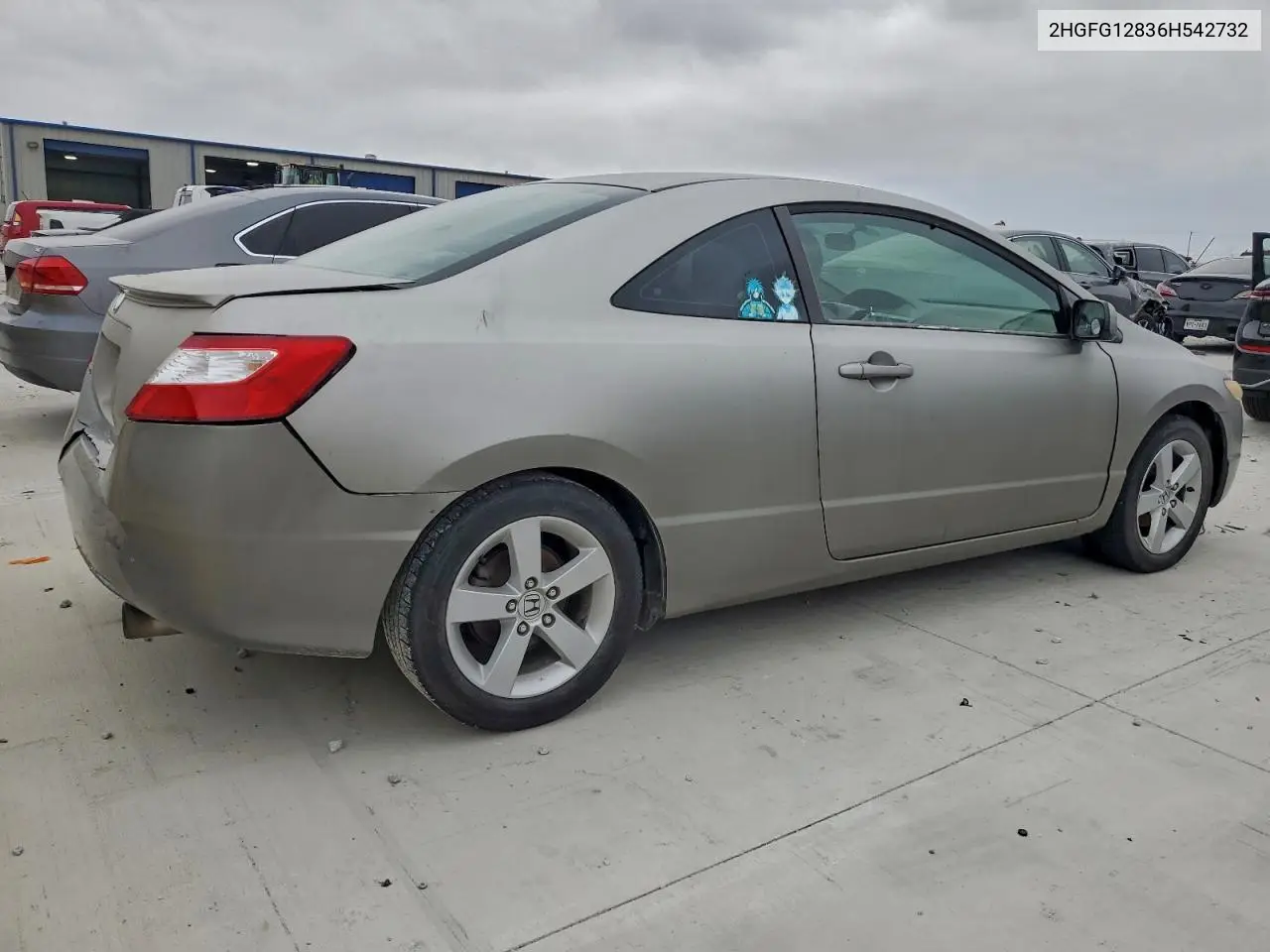 2HGFG12836H542732 2006 Honda Civic Ex