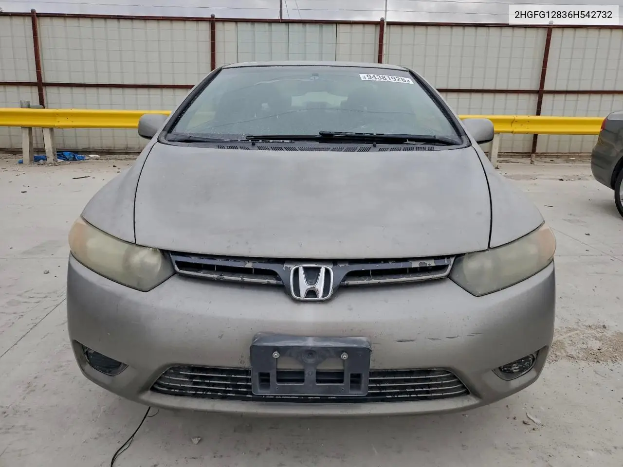 2HGFG12836H542732 2006 Honda Civic Ex