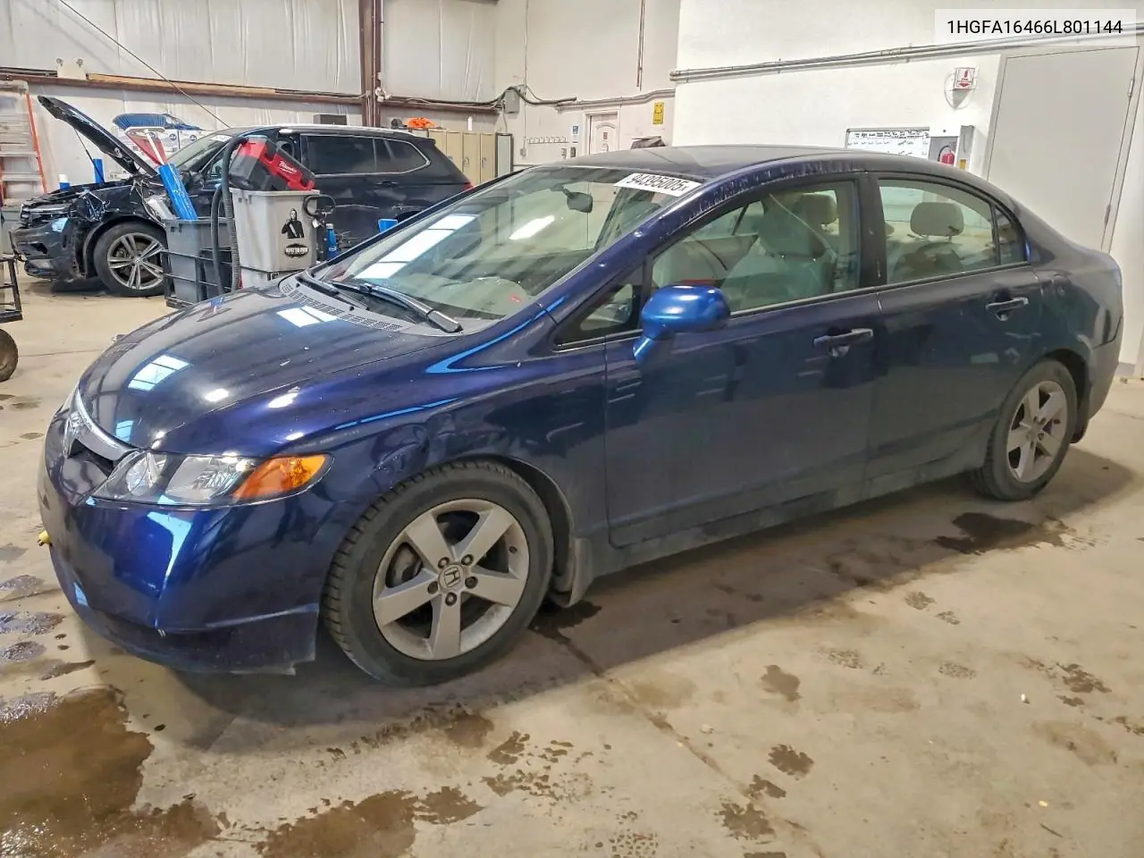 1HGFA16466L801144 2006 Honda Civic Lx