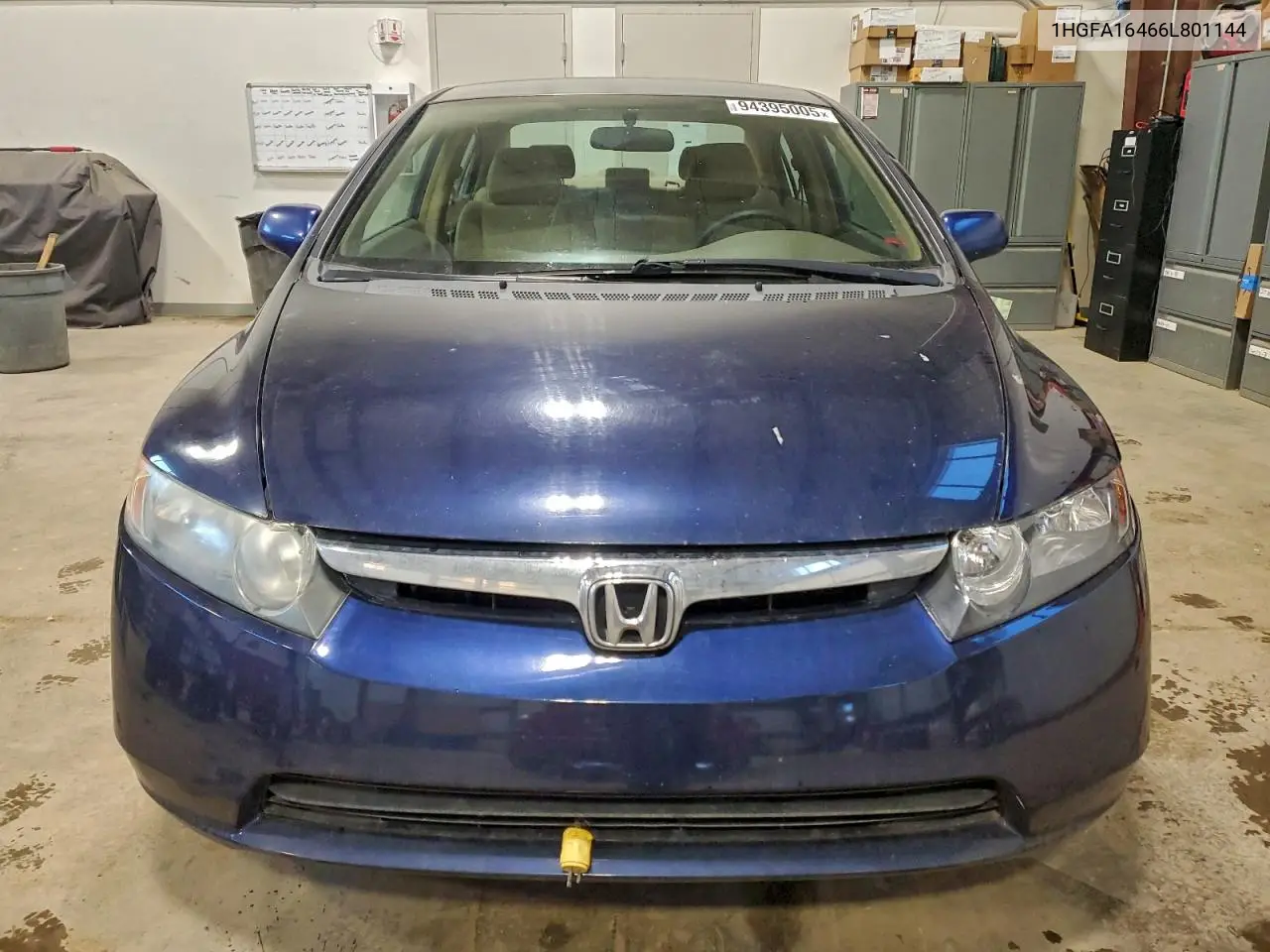 1HGFA16466L801144 2006 Honda Civic Lx