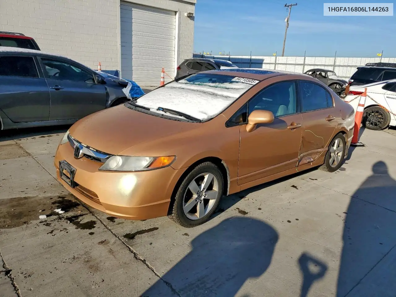 1HGFA16806L144263 2006 Honda Civic Ex