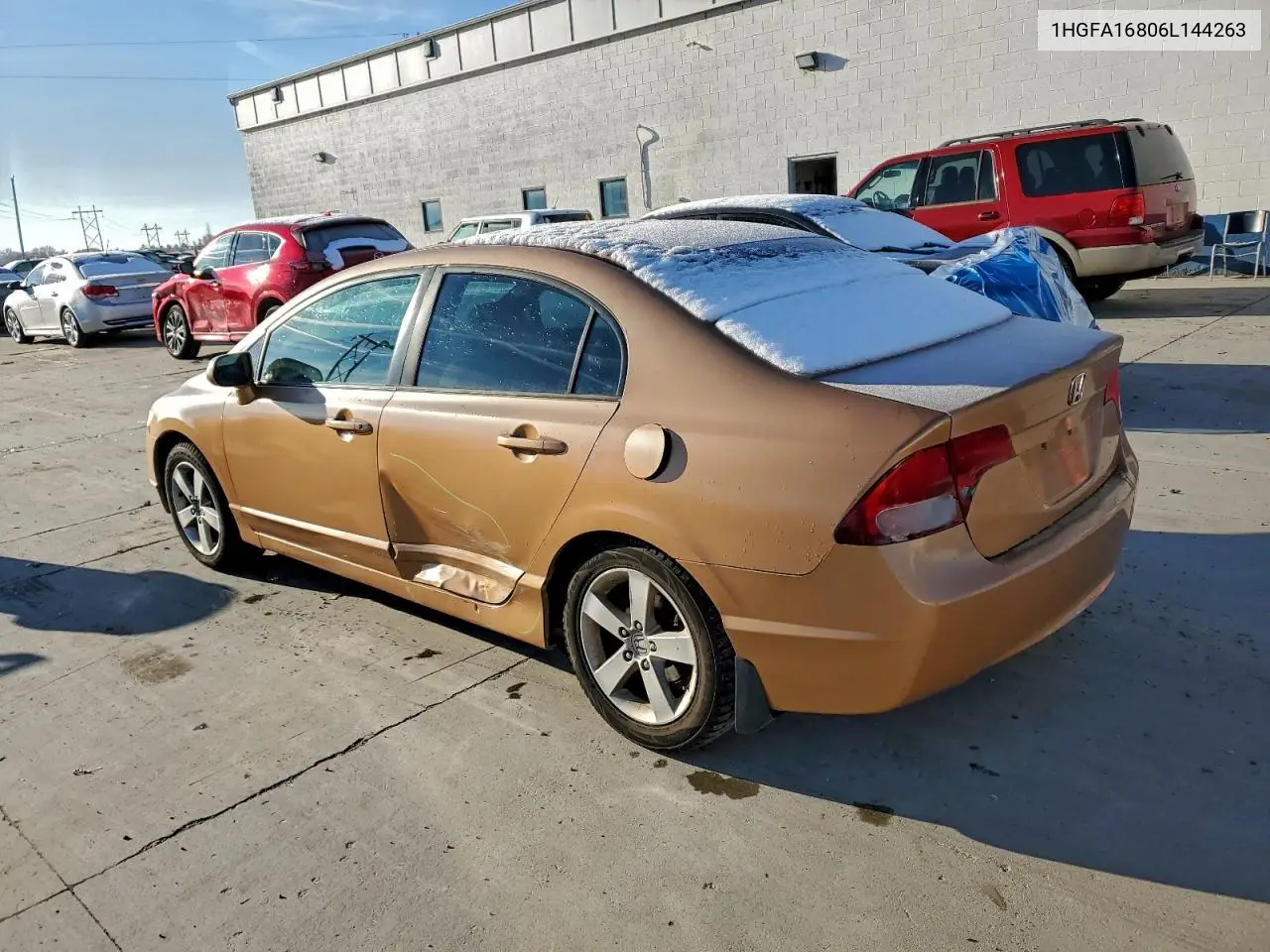1HGFA16806L144263 2006 Honda Civic Ex