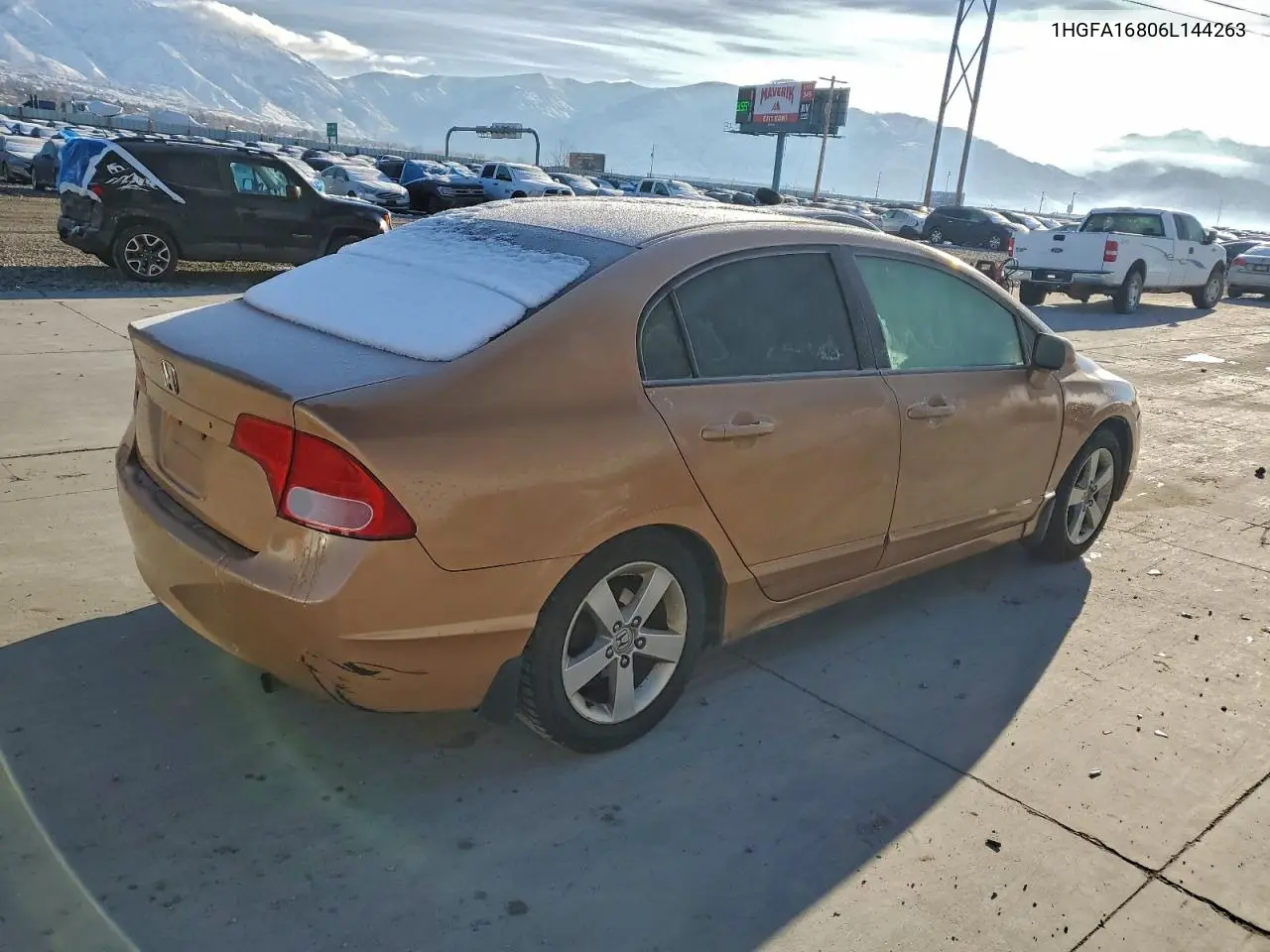 1HGFA16806L144263 2006 Honda Civic Ex