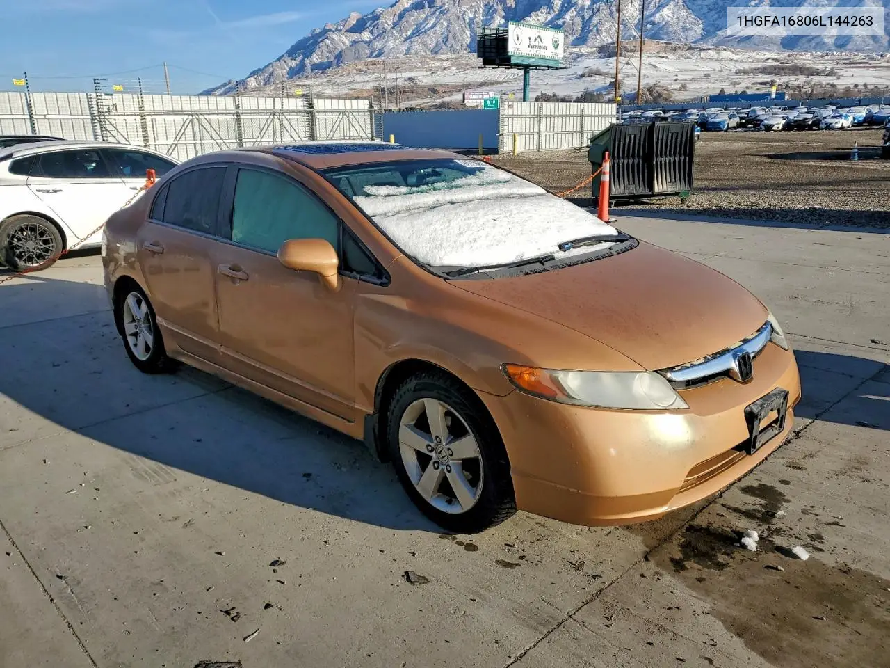 1HGFA16806L144263 2006 Honda Civic Ex