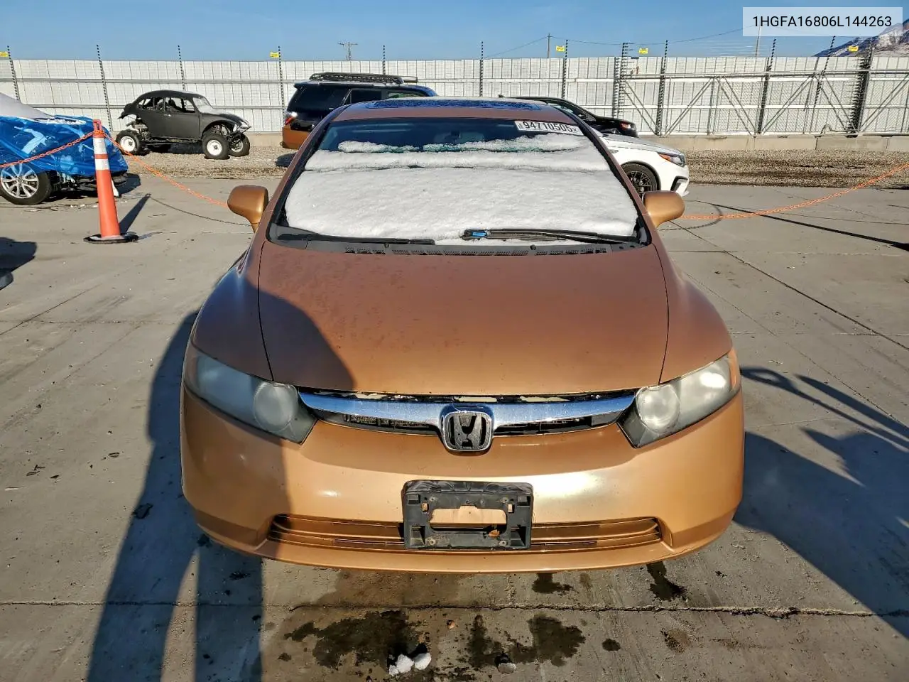1HGFA16806L144263 2006 Honda Civic Ex