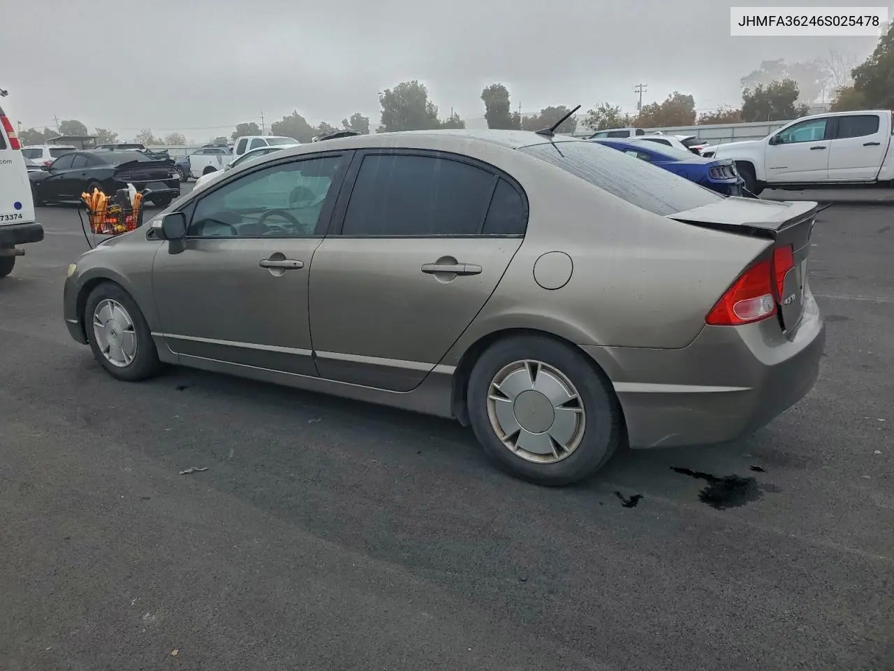 JHMFA36246S025478 2006 Honda Civic Hybrid